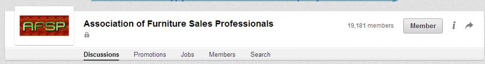 Association of Furniture Sales Professionals on Linkedin