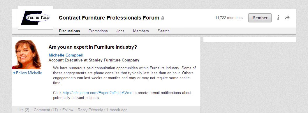 Scams targeting furniture industry professionals 6 Michelle Campbell